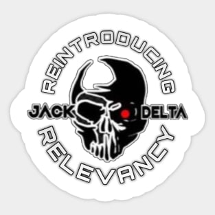 Jack Delta “Relevancy” Design Sticker